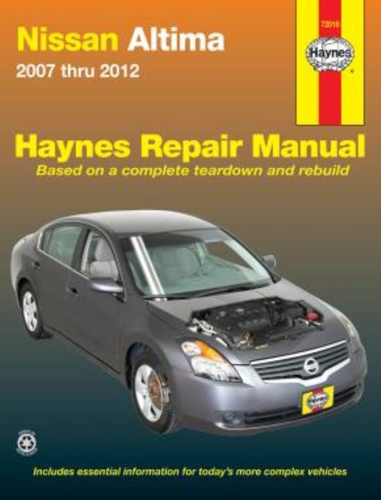 Haynes Workshop Manual Nissan Altima 2007-2012 New Service Repair - Bild 1 von 1
