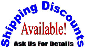 Multi-Buy Shipping Discounts Available!  Contact us for details.