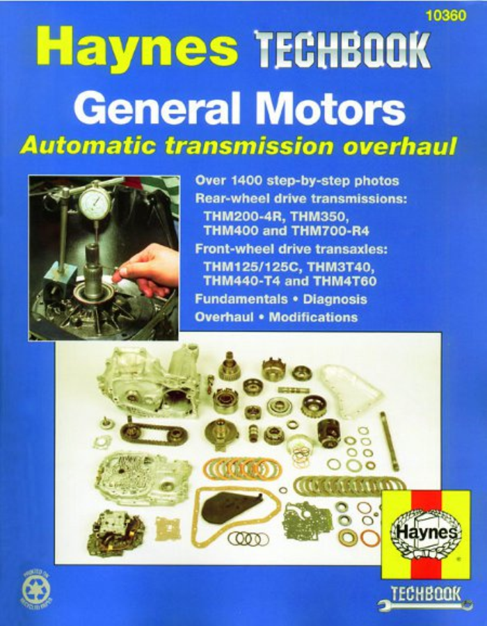GM Automatic Transmission Overhaul Haynes Manual Service Repair eBay