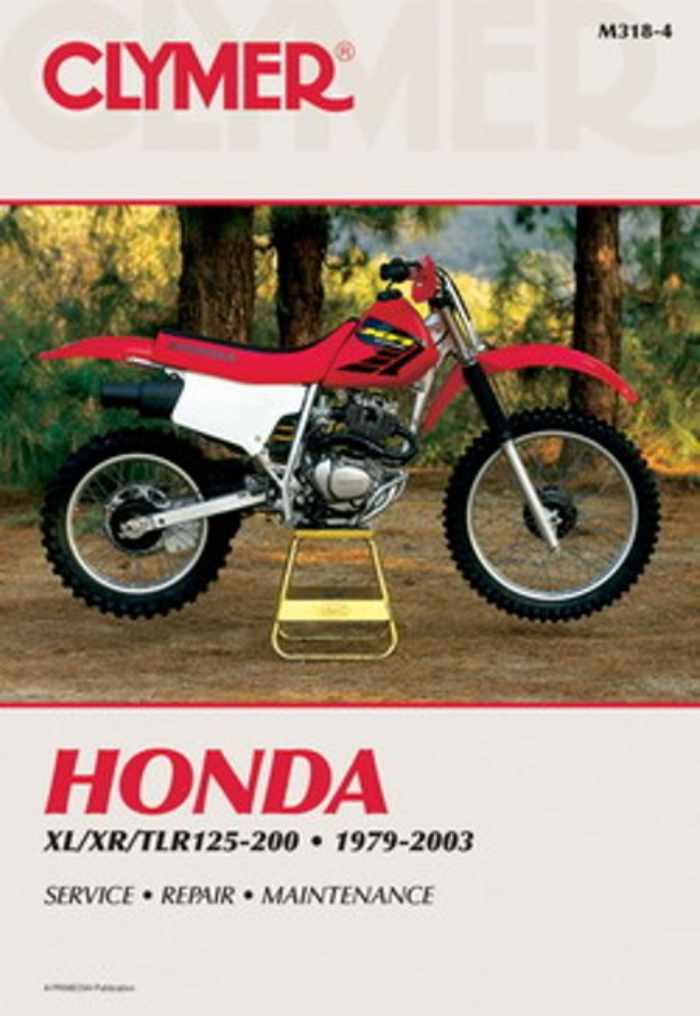 Clymer Workshop Manual Honda XL XR TLR 125-200 1979-2003 Service Repair - 第 1/1 張圖片
