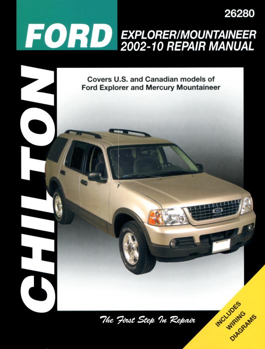2002 Ford explorer workshop manual #7
